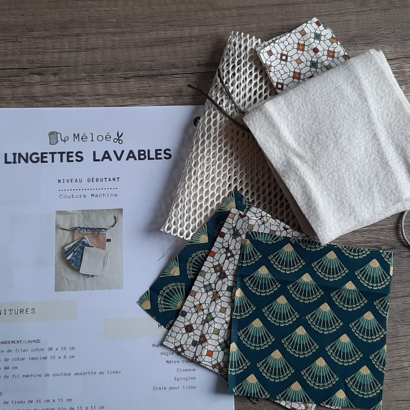 Kit Lingettes lavables