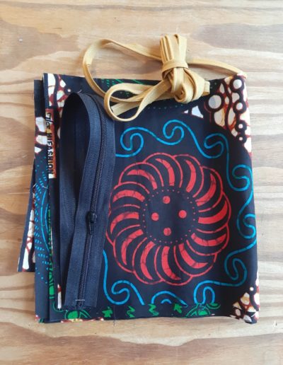 housse coussin Bamako moutarde