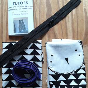 kit housse coussin Chouette